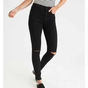 American eagle black next level stretch